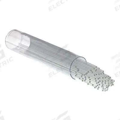 CHEMGLASS Capillary Tube: Capillary Tube, 1.1 mm Body Dia, 90 mm Overall Ht, Colorless - Glass Capillary Tubes