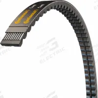 CONTINENTAL V-Belt: 2/BX62-A, 2 Ribs, 65 in Outside Lg, 1 5/16 in Top Wd, 17/32 in Thick (MPN 20040062)