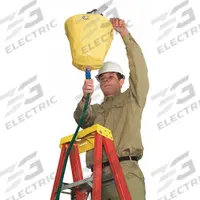 PIG Leak Diverter Tarp: Straps Leak Diverter Mounting, Polyester/PVC, Yellow (MPN TLS200-YW). Key specifications — Diverter Material: PVC; Diverter Color: Yellow; Leak Diverter Mounting Style: Straps; Brand: PIG.