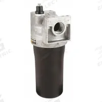 PARKER Hydraulic Pressure Filter: Double Lg, 50 gpm Nominal Flow, 1,000 psi Max. Pressure, Paper (MPN 40CN210QM250N4N41). Key specifications — attr95822: 10; attr95823: Paper; attr95824: SAE #16; attr98906: PARKER; attr95818: Double Length.