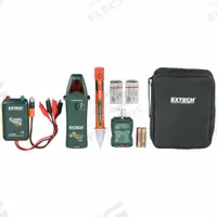 EXTECH Voltage and Continuity Tester: 100 V to 600 V, Audible/Light, No Display (MPN CB10-KIT). Key specifications — Brand: EXTECH; Built-In Flashlight: Yes.
