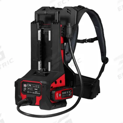 MILWAUKEE Portable Pump Power Base: Portable Pump Power Base, Polyethylene, 7 in Overall Dp - Power Bases & Battery Adapters