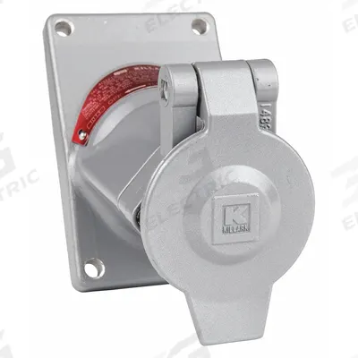 HUBBELL Receptacle: Single, 0 Gang, 5-15R, 125V AC, 15 A, 2 Pole - One-Gang Receptacles
