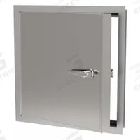 BABCOCK-DAVIS Access Door: 60 in Ht, 36 in Wd, Piano Hinge, Exposed Flange, Steel, 24 ga, Mill, Gray (MPN BXTA3660). Key specifications — Brand: BABCOCK-DAVIS; Hinge Type: Piano; Metal Material Gauge: 24 ga; Mounting Location: Wall; Flange Type: Exposed; Material: Steel.