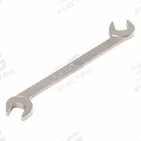 TEKTON Open End Wrench: Chromium Molybdenum Steel, Satin, 5/16 in Head Size, 4 7/64 in Overall Lg (MPN WAE83208). Key specifications — attr309776: No; attr309781: Satin; attr309780: Chromium Molybdenum Steel; attr324939: TEKTON.