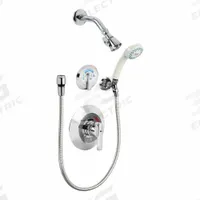 POWERS Shower Faucet: Biltmore 900, 2.5 gpm Fixed Showerhead Flow Rate, Brass, Chrome Finish (MPN P910GK1-5YW). Key specifications — Showerhead Material: Brass; Series: Biltmore 900.