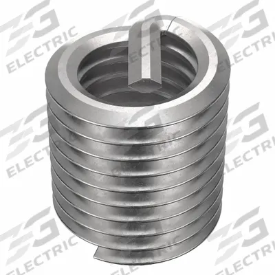 HELI-COIL Helical Insert: Tanged Tang Style, Free-Running, 1/4"-28 Thread Size, Plain - Free-Running Tanged Helical Inserts