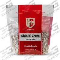 H&C Floor Chips: Beige/Ivory/White, 250 lb/sq ft Coverage Area, Exterior/Interior, 1 gal Container (MPN 20.105400-99). Key specifications — Additive Type: Anti-Slip Additive; Brand: H&C; Base Type: Oil; Water; Color: Beige/Ivory/White; Use Location: Interior.