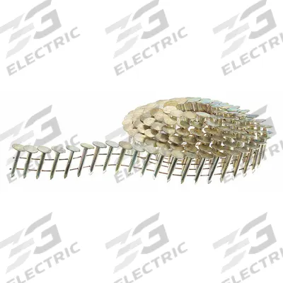 SENCO Roofing Nails,3/4" L,Galvanized,PK7200: Roofing Nails, Flat, Smooth, Steel - Collated Roofing Nails