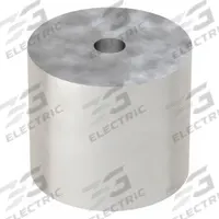 APPROVED VENDOR Spacer: 1/2 in Screw Size, 3/8 in Overall Lg, Round, Aluminum, Plain, 10 PK (MPN CRF160608GR). Key specifications — For Screw Size: 1/2 in; Brand: APPROVED VENDOR.