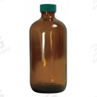 QORPAK Sampling Bottle: 240 mL, Amber, 24-400, Urea, 24, Polyethylene/PTFE, Type III (MPN GLC-01947). Key specifications — attr1370730: Amber; attr1370762: None; attr1370763: Soda Lime Glass; attr1370766: QORPAK; attr1370767: 24-400; attr1370776: No; attr1370779: Type III; attr1389381: Attached.