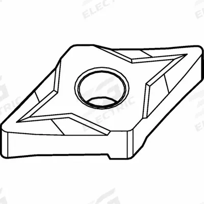 WIDIA Diamond Turning Insert: DNMP431SM - Diamond Indexable Turning Inserts