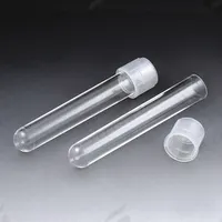 GLOBE SCIENTIFIC Culture Tube: Culture Tube, Polystyrene, 5 mL Capacity - mL, 0.17 oz Capacity - oz (MPN 110405). Key specifications — Brand: GLOBE SCIENTIFIC; Graduated: No; Includes Closure: Yes; Body Color: Colorless; Bottom Shape: Round; Body Material: Polystyrene.