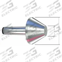 ROYAL PRODUCTS Live Center: Bull Head, MT5, 1.25 in Point Dia, 4.15 in Head Dia (MPN 10905). Key specifications — attr1032319: ROYAL PRODUCTS; attr1032334: MT5.