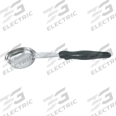 VOLLRATH Heavy-Duty Spoodle Utensil: 14 3/4 in Overall Lg, 8 oz Capacity, Black - Serving Spoons