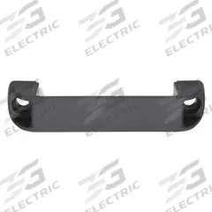 MONROE PMP Pull Handle: Unthreaded Holes, Plastic, Black, M6 Screw Size, 0.25 in, 1.42 in Projection (MPN PH-0253). Key specifications — Brand: MONROE PMP; Projection Type: Non-Recessed; Material: Thermoplastic; Finish: Unfinished; Color: Black; Folding Type: Fixed; Mounting Type: Unthreaded Holes; Screw Size: M6.
