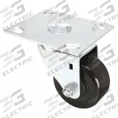 APPROVED VENDOR Plate Caster: Swivel, No Brake, Phenolic, 3 in Wheel Dia, 1 1/2 in Wheel Wd, Roller (MPN 02TM03101S002). Key specifications — Wheel Bearing Type: Roller; Wheel/Tread Color: Black; Brand: APPROVED VENDOR; Caster Type: Swivel.