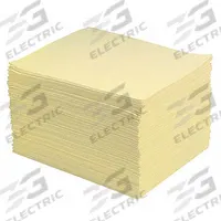 PIG Sorbent Pad: 14 1/16 oz Volume Absorbed Per Pad, 20 in x 15 in Pad Size (L x W), Yellow, 200 PK (MPN MAT604). Key specifications — Brand: PIG; Perforated: Perforated; Material: Polypropylene.