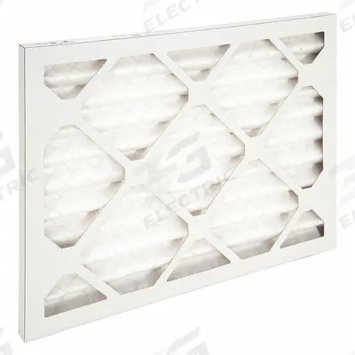 GRAINGER Pleated Air Filter: 12 in x 16 in x 1 in, MERV 10 - MERV 10 Pleated Air Filters