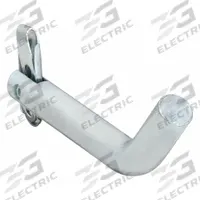 REESE Hitch Pin: 2 in Compatible Hitch Size, 5/8 in Pin Dia, III/IV, 3 in Overall Lg, 3 in Usable Lg (MPN 7007100). Key specifications — Material: Steel; Vehicle Class: III; Finish: Bright Zinc; Includes: Swivel Latch; Brand: REESE.