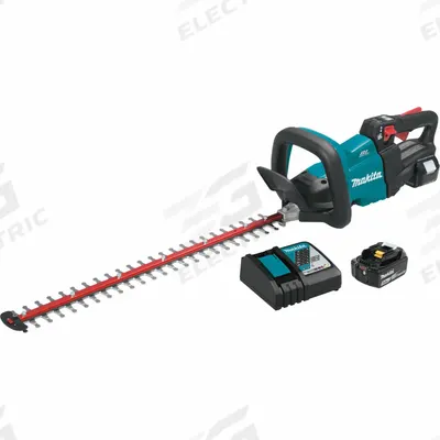 MAKITA Battery-Powered Hedge Trimmer Kit: LXT Platform, 3/8 in Cutting Wd, 24 in Blade Lg - Battery-Powered Standard Hedge Trimmers
