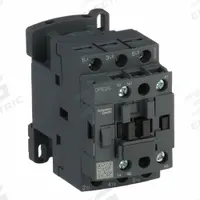 SCHNEIDER IEC Magnetic Contactor: Non-Reversing, 3 Poles, 3NO Contacts, 25 A, 24V AC Coil (MPN DPE25B7). Key specifications — Brand: SCHNEIDER; Integrated Surge Suppression: No.