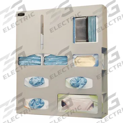 BOWMAN DISPENSERS Protection System: 22 3/4 in Overall Wd, 4 9/16 in Overall Dp - Surgical Gown & Dressing Dispensers