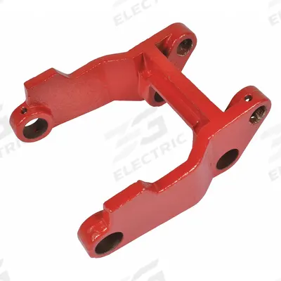 Dayton Wheel Frame: Wheel Frame, For Pallet Jacks, For 2ZE58, Red - Dayton Pallet Jack Replacement Parts