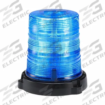 FEDERAL SIGNAL Perimeter Light: Perimeter Flashing Warning Light, White, 7 1/8 in Overall Wd - Vehicle Flashing Beacons