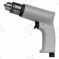 INGERSOLL RAND Air-Powered Drill: 3/8 in Chuck, Heavy Duty, 2,100 RPM, 0.5 hp, Keyed (MPN 728LA2). Key specifications — attr1320790: INGERSOLL RAND.