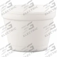 DART Disposable Carry-Out Food Container: White, Bowl Container Container, Foam, 1,000 PK (MPN 4J6). Key specifications — attr553565: Foam; attr553567: No; attr553572: Round; attr553556: DART.
