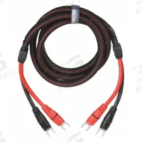 B&K PRECISION Test Leads: CAT II, Black/Red Electrical Current Color, Spade Lug, Spade Lug, Silicone (MPN TLPWR1). Key specifications — Brand: B&K PRECISION.