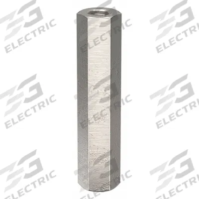 APPROVED VENDOR Standoff: Inch, Female x Female, Hex, Aluminum, Plain, 1 1/2 in Overall Lg - Aluminum Female x Female Standoffs