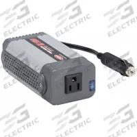 TUNDRA Inverter: Modified Sine Wave, Lighter Plug, 150 W Continuous Output Power, 1 Outlets, 12V DC (MPN M150). Key specifications — Brand: TUNDRA; DC Connection: Lighter Plug; Input Voltage: 12V DC; Inverter Output Form: Modified Sine Wave; Output Frequency: 60 Hz; Output Voltage: 120V AC.