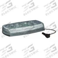 ECCO Mini Light Bar: Mini Light Bar Vehicle Light Bar Size, LED, SAE J845 Class 1, Mini Light Bar (MPN 5585CAC-MG). Key specifications — Electrical Connection: Lighter Plug; Series: 5585 Reflex Series; Brand: ECCO; Number of Flash Patterns: 18; Mount Type: Magnetic; Light SAE Class Rating: SAE Class 1.