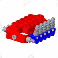 BUCHER HYDRAULICS Lever Operated Sectional Valve: Four-Way / Three Positions, Tandem Center (MPN HDM11S/5). Key specifications — attr1017968: BUCHER HYDRAULICS; attr1017969: Tandem Center; attr1018005: Spring Center to Neutral.