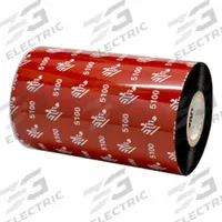 THERMAL TRANSFER RIBBON: Zebra, 220Xi4, 8.66 in Ribbon Wd, 1,476 ft Ribbon Lg, 1 in Core Dia., Black (MPN 05100BK22045). Key specifications — Compatible Printer Model: 220Xi4; Color: Black.