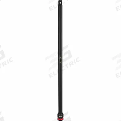 MILWAUKEE Impact Extension: 1/4 in Input Drive Size, 1/4 in Output Drive Size, 10 in Overall Lg - 1/4" Drive Impact Socket Extensions