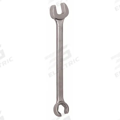 PROTO Flare Nut Wrench: Alloy Steel, Satin, 7 mm_8 mm Head Size, 5 3/4 in Overall Lg - Metric, Double End, Standard-Head, 12-Point Flare Nut Wrenches