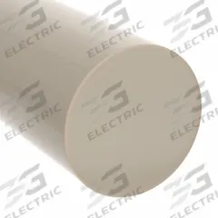 HDPE Rod: 3/4 in Dia, 4 ft Lg, Off-White, Opaque, 4,500 psi Tensile Strength, 2.75 ft-lb/in (MPN 22JL44). Key specifications — Impact Strength: 2.75 ft-lb/in; Clarity: Opaque.