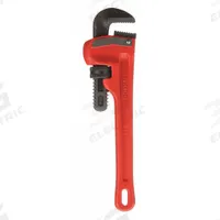 RIDGID Heavy-Duty Pipe Wrench: 1 1/2 in Jaw Capacity, Serrated, 10 in Overall Lg, I-Beam (MPN 31010). Key specifications — attr309808: I-Beam; attr324941: RIDGID.