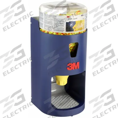 3M Ear Plug Dispensing System: Dispenser with Refill, Bullet, 33 dB NRR - Bullet-Shaped Earplug Dispensers & Refills