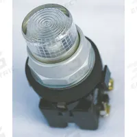 EATON Extended Push Button: Clear, 30 mm Mounting Size, Non-Metallic, Momentary (MPN HT8GBCF7). Key specifications — Brand: EATON; Action: Momentary; Series: HT800; Push Button Material Type: Non-Metallic.
