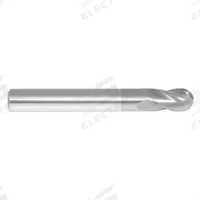 APPROVED VENDOR Ball End Mill: Carbide, TiCN Coated, Double End, 4 Flute, 1/8" Mill Dia, 1/4" LOC (MPN 242-001042)