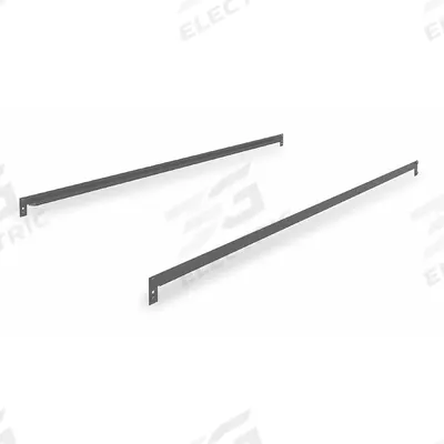 TENNSCO Shelf: 48 in x 24 in, 500 lb Load Capacity, Gray, Shelf - Open Deck Shelf Kits for Boltless Shelving