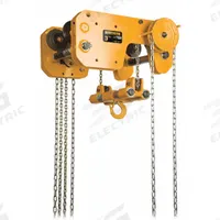 HARRINGTON Manual Chain Hoist: Geared Trolley, 6,000 lb Lifting Capacity, 20 ft Lift Lg (MPN SHB030-20). Key specifications — Brand: HARRINGTON; Lifting Hook Type: Hook with Safety Latch.