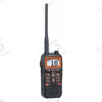 STANDARD HORIZON Handheld Two Way Radios: VHF, Analog, 6 W, 1,065 Channels, Alphanumeric, IPX7 (MPN HX210). Key specifications — Product Type: Handheld Two Way Radios; Features: Receive WX, FM Broadcast 76 to 108 MHz; Bluetooth: No; IP Rating: IPX7; Manufacturer Part Number: HX210; Brand: STANDARD HORIZON; Standards: IC; Radio Transmission: Analog.