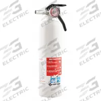 FIRST ALERT Fire Extinguisher: 2 lb Extinguisher Capacity, 5B:C, Sodium Bicarbonate (MPN REC5). Key specifications — Brand: FIRST ALERT.