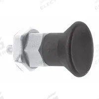 KIPP Indexing Plunger: Nonlocking, SS, 3/8"-24 Thread, 5 N to 12 N Nose Force (MPN K0631.16105AL). Key specifications — attr1038329: KIPP.