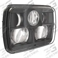 J.W. SPEAKER Headlight: Headlight, LED, Non-Heated, High Beam/Low Beam, Recessed Mount, H4 Connector (MPN 8900 Evo 2). Key specifications — Heated: Non-Heated; Lighting Technology: LED; Beam Type: High Beam; Electrical Connection: H4 Connector; Mount Type: Low-Profile Panel Mount; Brand: J.W. SPEAKER; Mount Style: Recessed.
